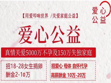 九江市捐卵助孕生子 爱心志愿者招募